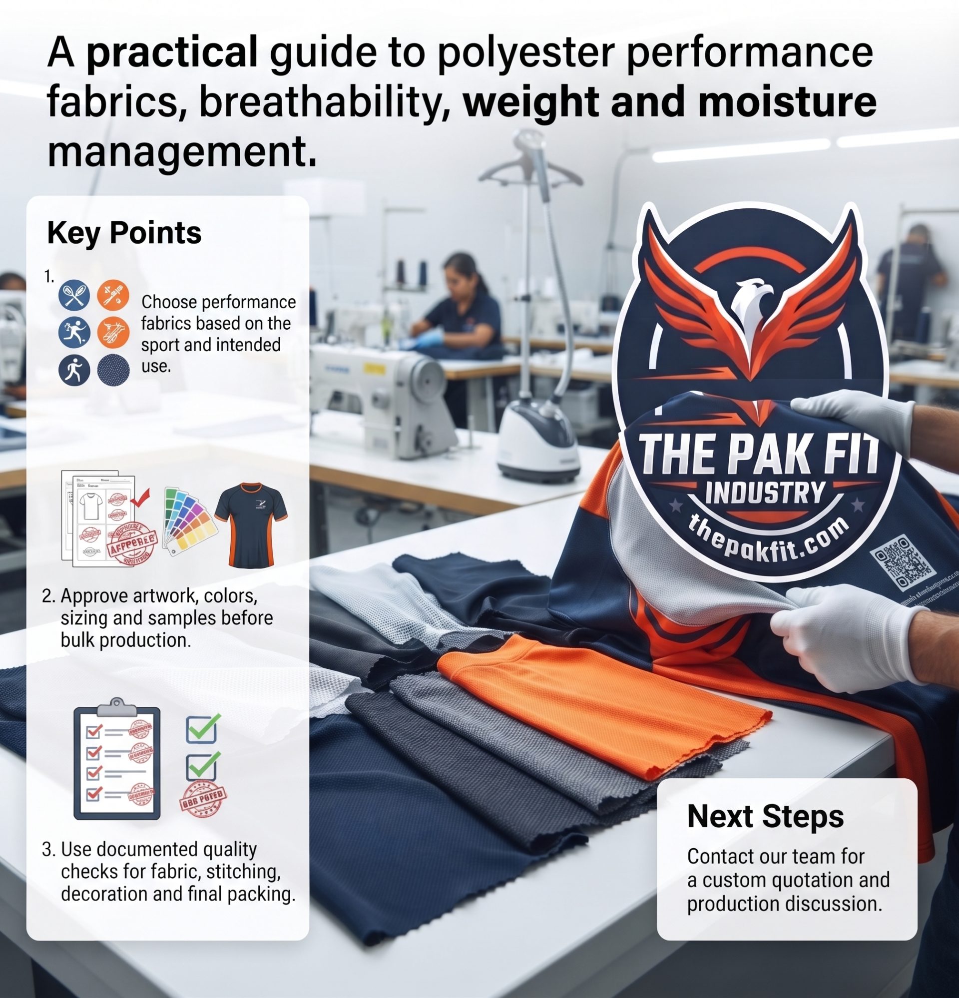 How to choose the right performance fabric for teamwear